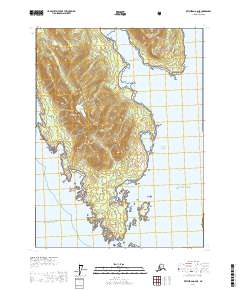 Ketchikan A-6 NE 2017 topographic map thumbnail
