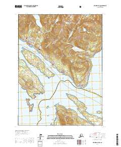 Ketchikan B-5 SW 2017 topographic map thumbnail
