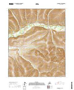 Livengood A-1 NE 2017 topographic map thumbnail