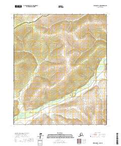 Livengood A-1 NW 2017 topographic map thumbnail