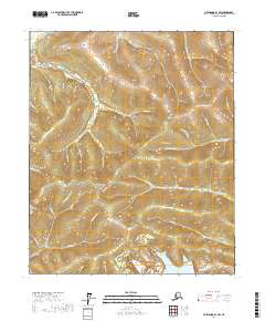 Livengood A-1 SW 2017 topographic map thumbnail