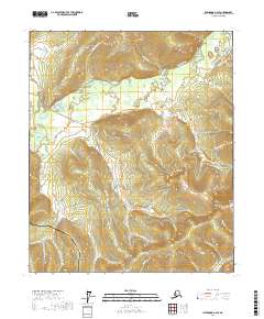 Livengood A-2 SE 2017 topographic map thumbnail