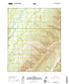 Livengood A-3 NW 2017 topographic map thumbnail