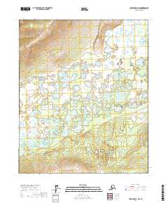 Livengood A-4 NW 2017 topographic map preview