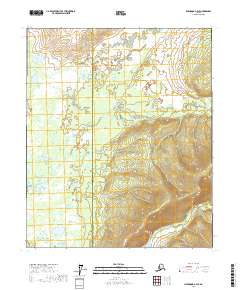 Livengood A-4 SE 2017 topographic map thumbnail