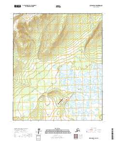 Livengood A-5 NW 2017 topographic map thumbnail
