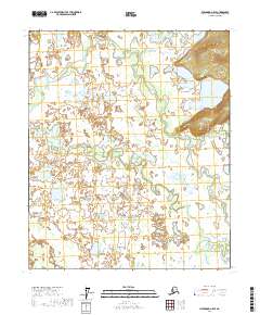 Livengood A-5 SE 2017 topographic map thumbnail