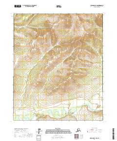 Livengood B-1 NW topographic map thumbnail