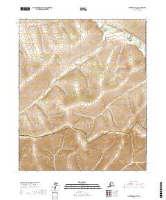 Livengood B-1 SE 2017 topographic map thumbnail