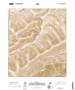 Livengood B-1 SW 2017 topographic map thumbnail