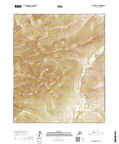 Livengood B-2 SW topographic map thumbnail