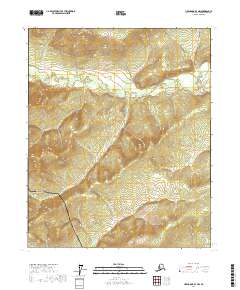 Livengood B-3 NW 2017 topographic map thumbnail