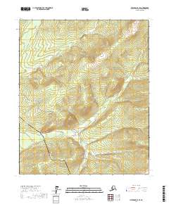 Livengood B-3 SE 2017 topographic map thumbnail
