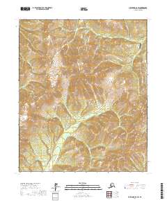 Livengood B-6 SW topographic map thumbnail