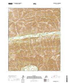 Livengood D-1 SE topographic map thumbnail