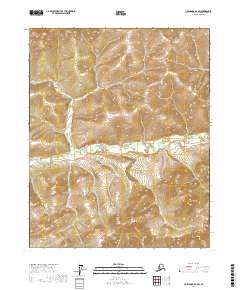 Livengood D-1 SW topographic map thumbnail