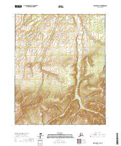 Livengood D-2 NW topographic map thumbnail