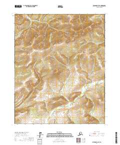 Livengood D-2 SE topographic map thumbnail