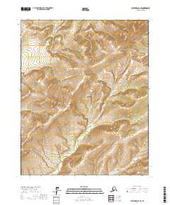Livengood D-2 SW topographic map thumbnail