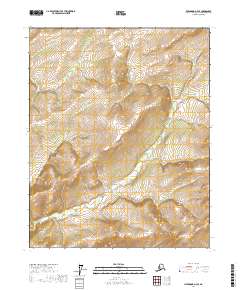 Livengood D-3 SE topographic map thumbnail