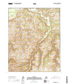 Livengood D-4 NE topographic map thumbnail