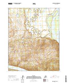 Livengood D-5 NW topographic map thumbnail