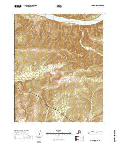 Livengood D-5 SW topographic map thumbnail