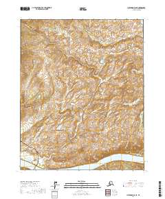 Livengood D-6 NE topographic map thumbnail