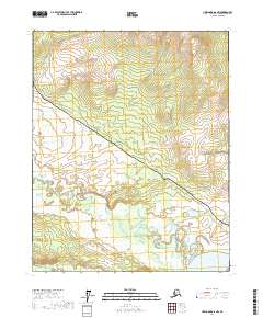 Livengood D-6 NW topographic map thumbnail