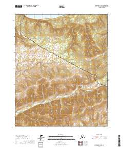 Livengood D-6 SE topographic map thumbnail