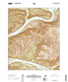 Livengood D-6 SW topographic map thumbnail