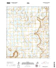 Ikpikpuk River D-3 NW 2017 topographic map thumbnail