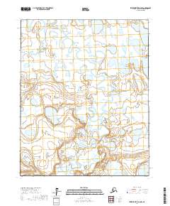 Ikpikpuk River D-4 NW 2017 topographic map thumbnail