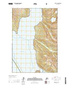 Juneau A-1 NE 2017 topographic map thumbnail