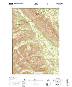 Juneau A-2 SE 2017 topographic map thumbnail