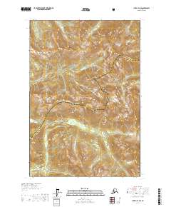 Juneau A-2 SW 2017 topographic map thumbnail
