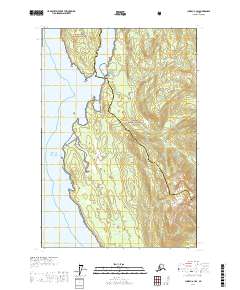 Juneau A-3 SE 2017 topographic map thumbnail