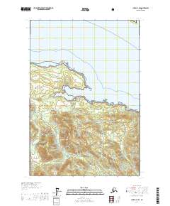 Juneau A-4 SE 2017 topographic map thumbnail
