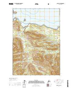 Juneau A-4 SW 2017 topographic map thumbnail