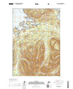 Juneau A-5 SE 2017 topographic map thumbnail