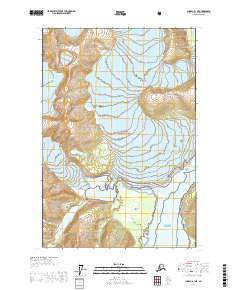 Juneau B-1 NE 2017 topographic map thumbnail