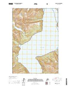 Juneau B-1 SE 2017 topographic map thumbnail