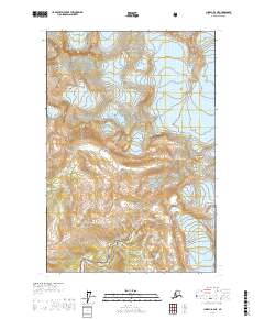 Juneau B-2 NE 2017 topographic map thumbnail