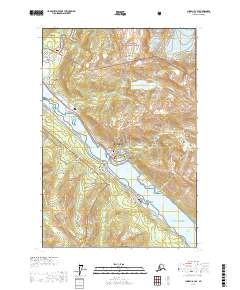 Juneau B-2 SE 2017 topographic map thumbnail