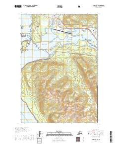 Juneau B-2 SW 2017 topographic map thumbnail