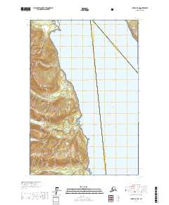 Juneau B-4 NE 2017 topographic map thumbnail