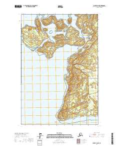 Juneau B-6 NW topographic map thumbnail