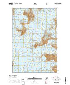 Juneau C-1 NW 2017 topographic map thumbnail
