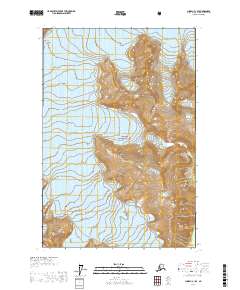 Juneau C-1 SE 2017 topographic map thumbnail