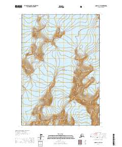 Juneau C-1 SW 2017 topographic map thumbnail